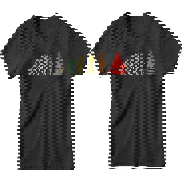 Voile Évolution Rétro Cadeau Pour Marins Youth T-shirt