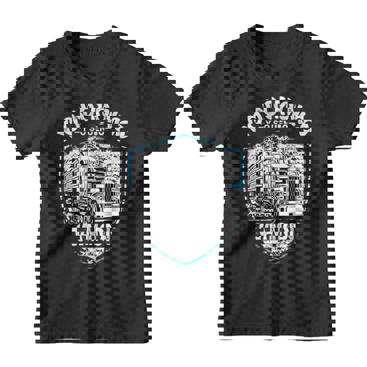 Yo No Ronco Yo Sueño Que Soy Un Camion Camiseta niño