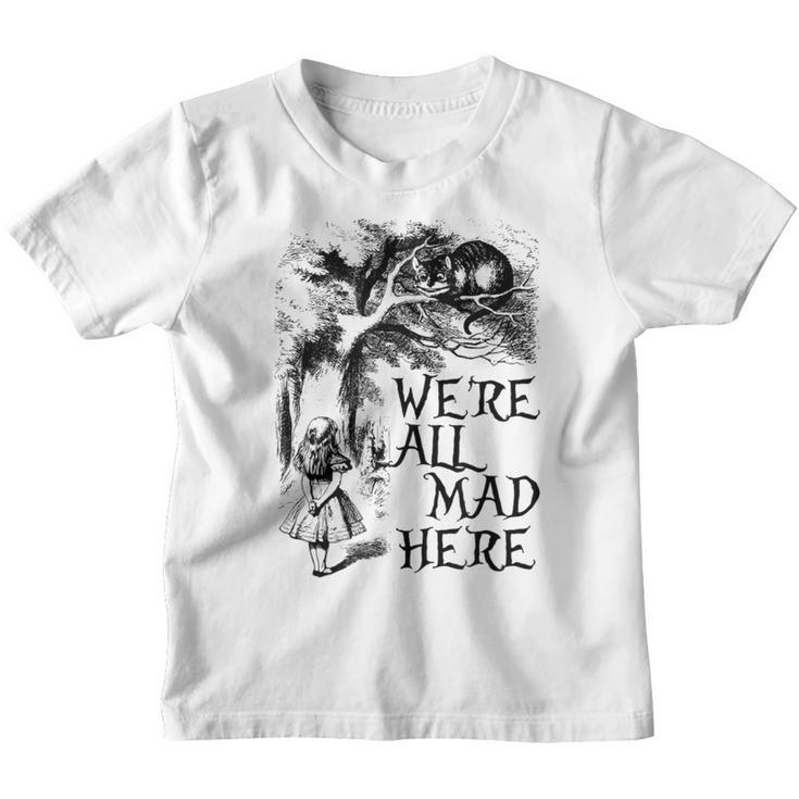 Alice In Wonderland Kinder Tshirt