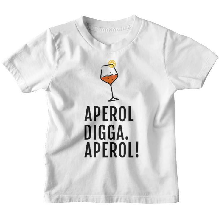 Aperol Digga Aperol Spritz Gray Kinder Tshirt