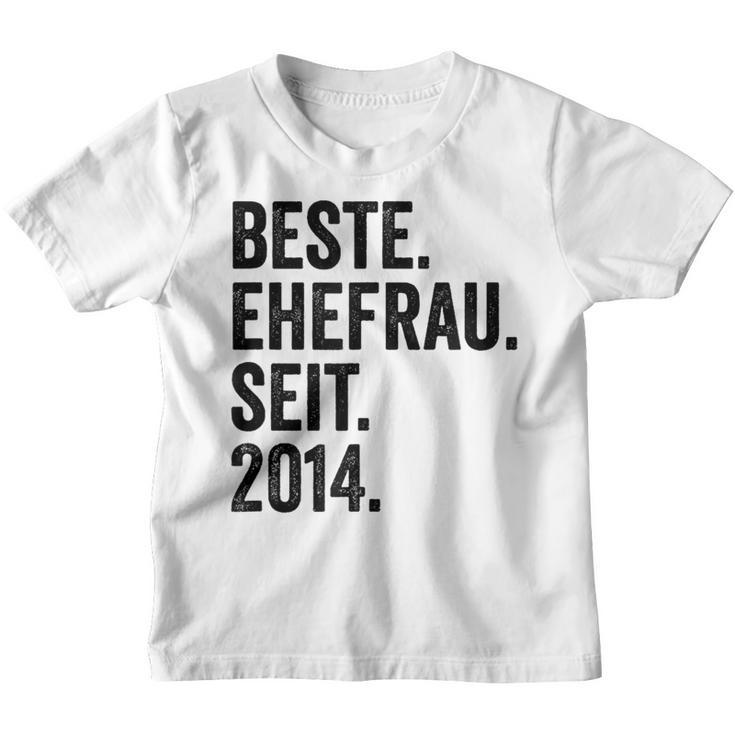 Beste Ehefrau Seit 2014 Kinder Tshirt