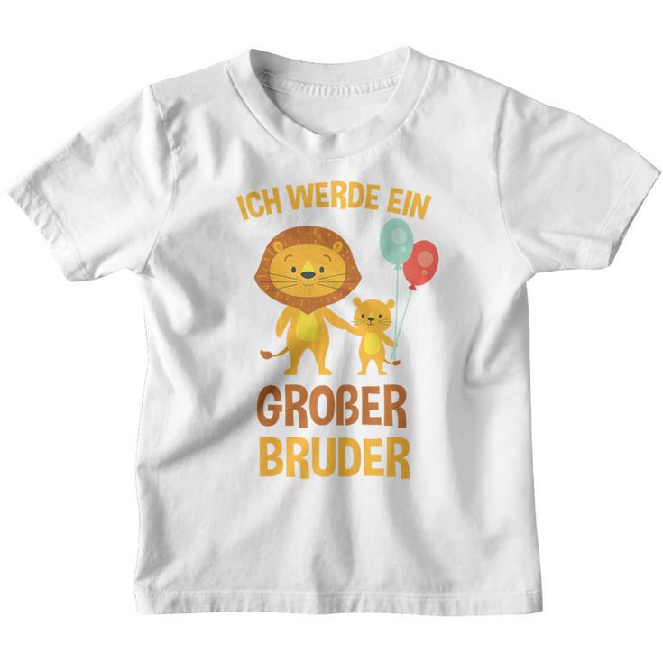 Children's Ich Werde Großbruder Kinder Tshirt