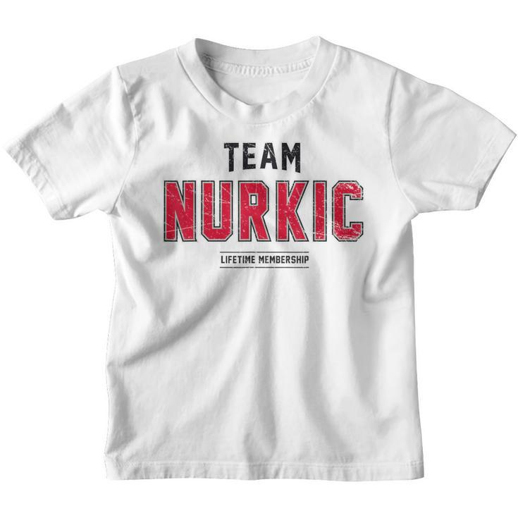 Distressed Team Nurkic Proud Family Surname Last Name Youth T-shirt