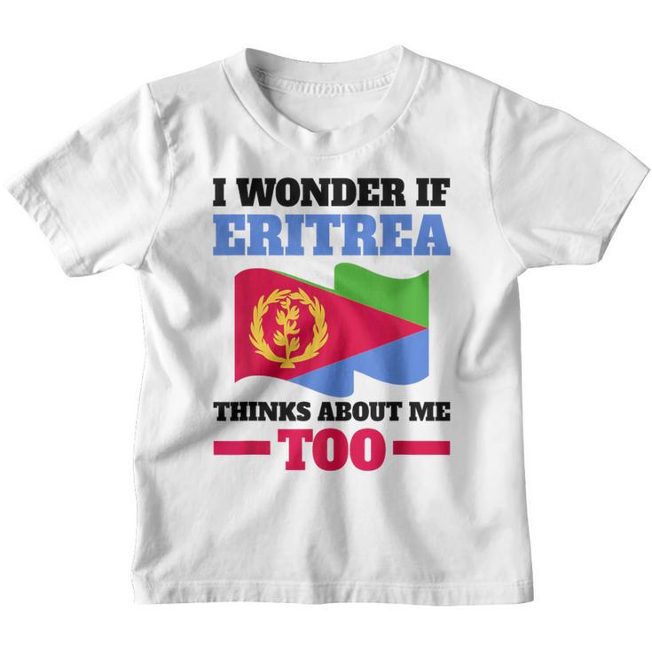 Eritrea Eritreische Flagge Kinder Tshirt