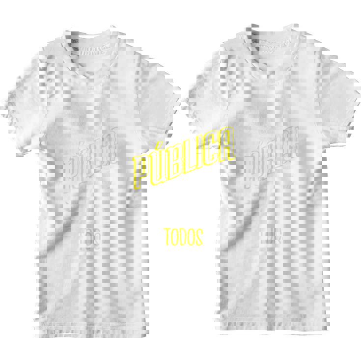 Escuela Pública De Todos Para Todos Mareaerde Camiseta niño