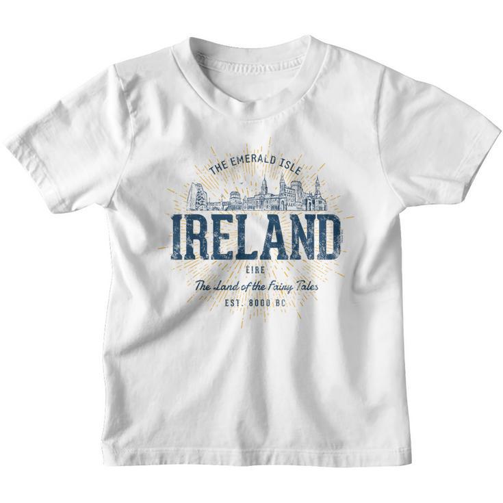 Ireland Retro Style Vintage Ireland Kinder Tshirt