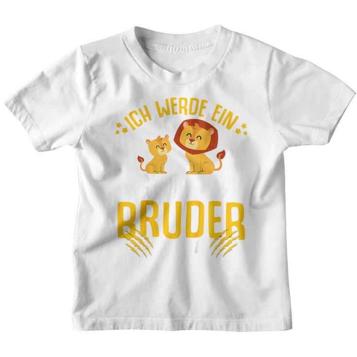 Kinder Ich Werde Ein Große Bruder 2024 Lion Big Brother 2024 Kinder Tshirt