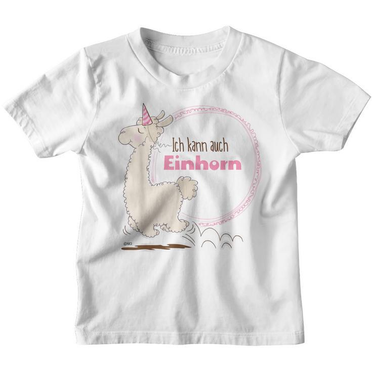 Lama Ich Kann Auch Einhorn By Nici Kinder Tshirt