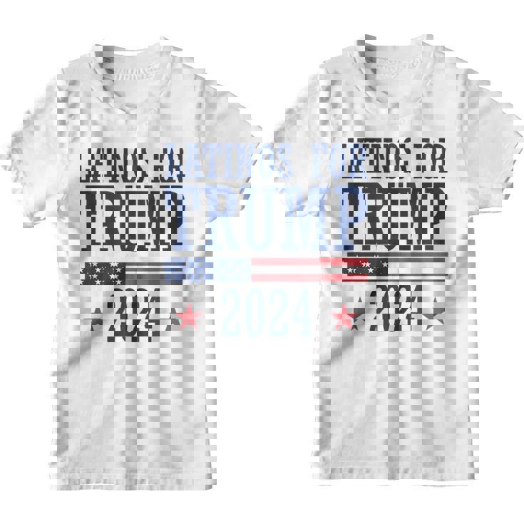 Latinos Para Trump 2024 Elecciones Presidenciales Republicanas Camiseta niño