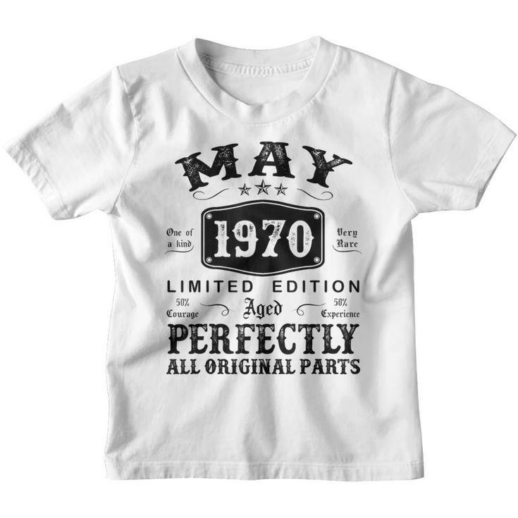 Mayo 1970 Regalos 54 Años Cumpleaños Hombre Hecho En 1970 Camiseta niño