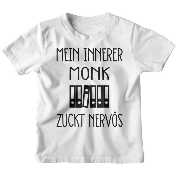 Mein Innerer Monk Zuckt Nervös Kinder Tshirt