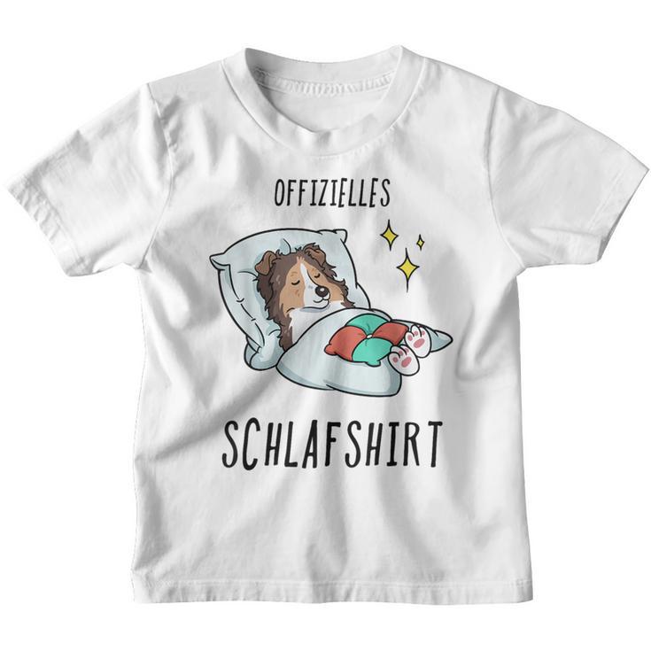 Sheltie Pyjamas Gray S Kinder Tshirt