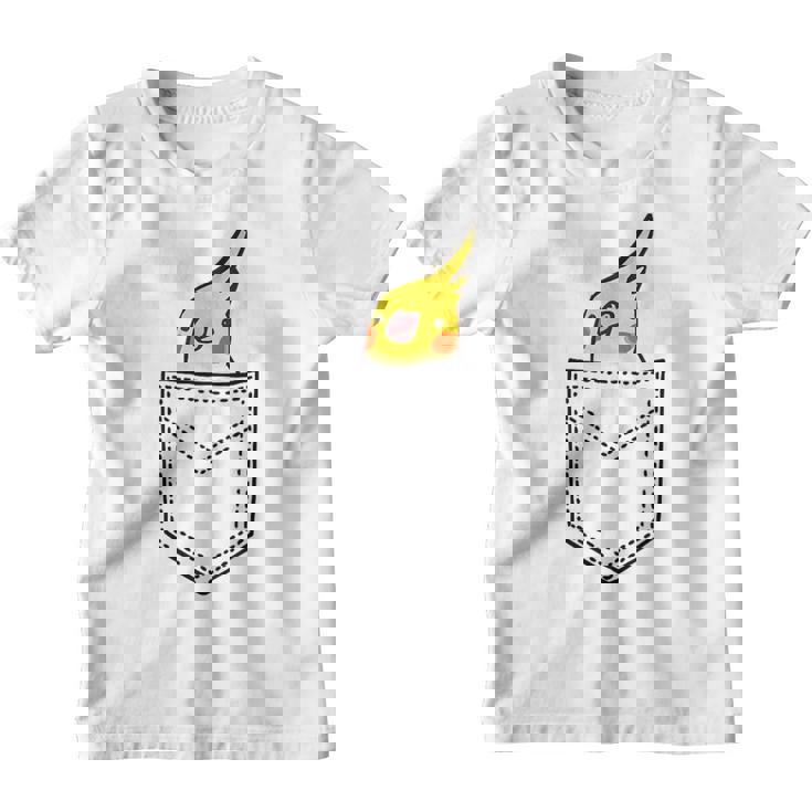 Vêtement De Calopsitte Amusant Mignon Calopsitte De Poche Perroquet Youth T-shirt
