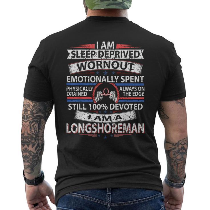 100 Devoted Longshoreman Men's T-shirt Back Print