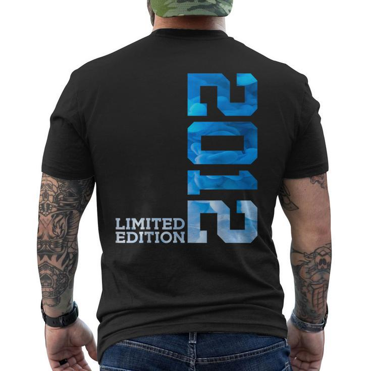 12 Years 12Th Birthday Limited Edition 2012 Men's T-shirt Back Print