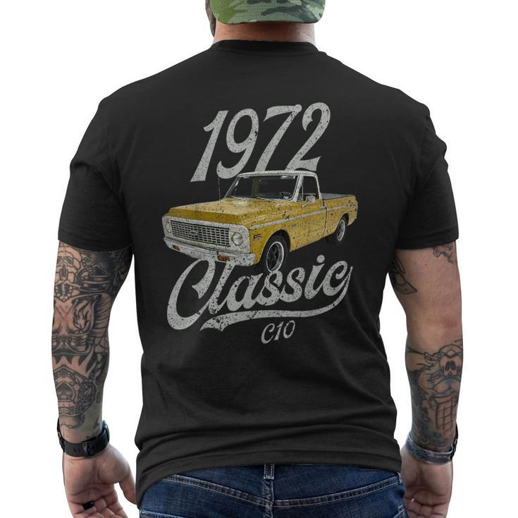 1972 72 Chevys C10 Men's T-shirt Back Print