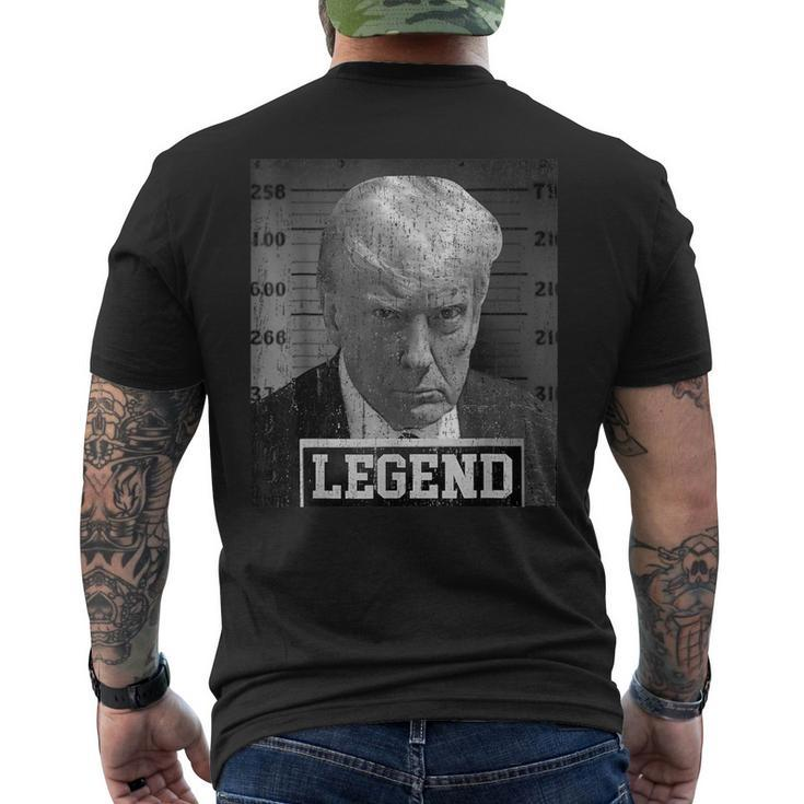 2024 Trump Hot Donald Trump Legend Men's T-shirt Back Print