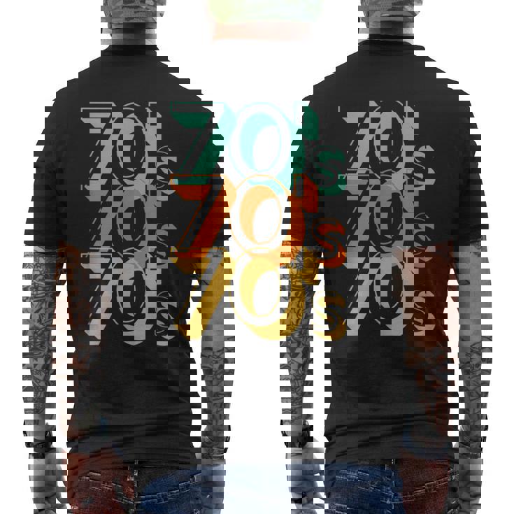 The 70S In Large Letters 70'S Lover Vintage Fashion Men's T-shirt