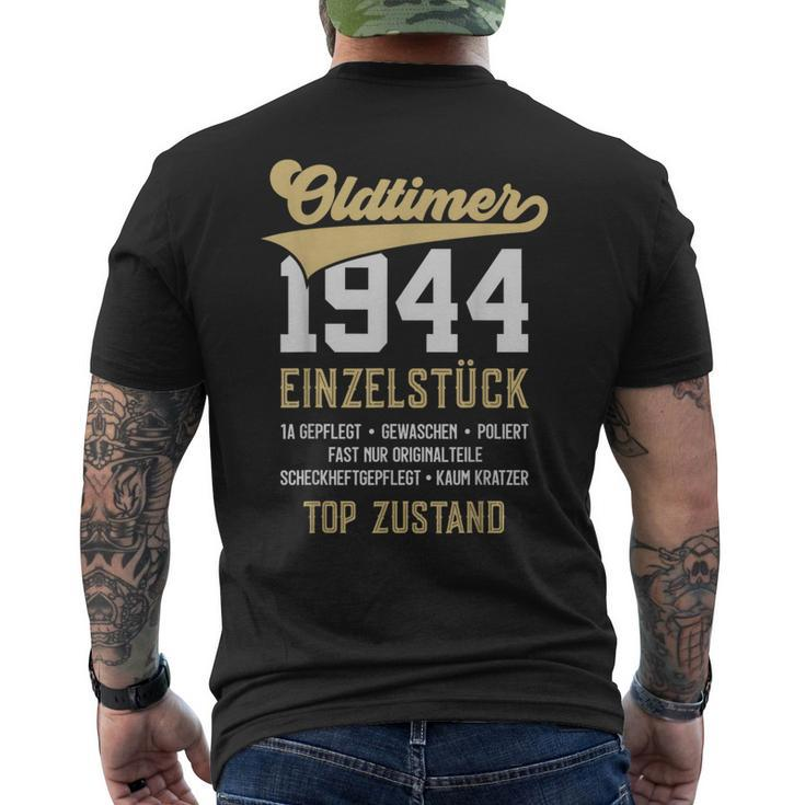 78 Jahre Oldtimer 1944 Vintage 78Th Birthday T-Shirt mit Rückendruck
