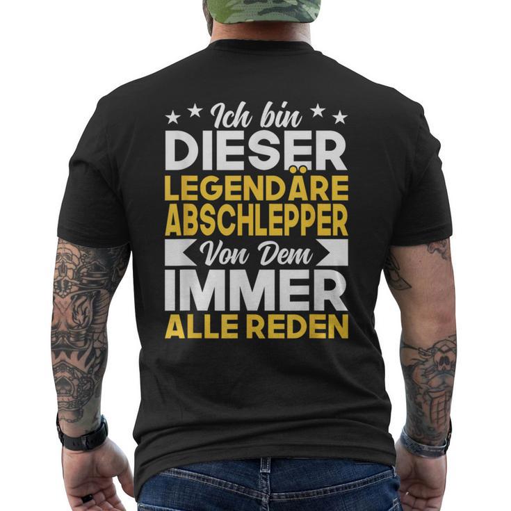 Abschleppdienst Ich Bin Dieser Legendäre Abschlepper T-Shirt mit Rückendruck