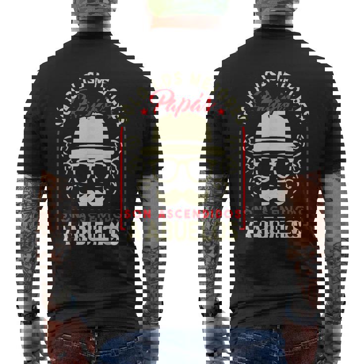Abuelo Embarazado Anunciar Abuelos Primerizos Dia Del Padre Camiseta Hombre Estampado Espalda