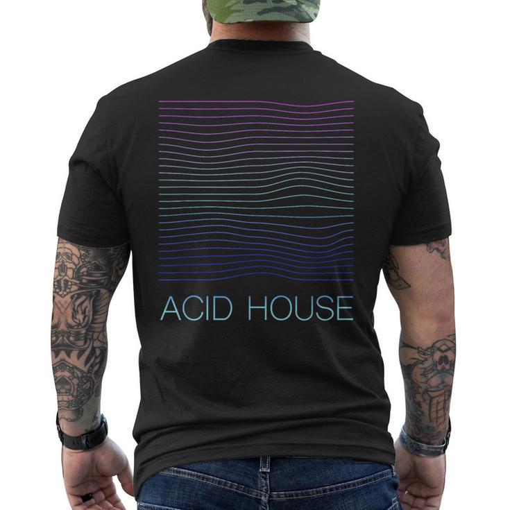 Acid House For House Lovers Men's T-shirt Back Print