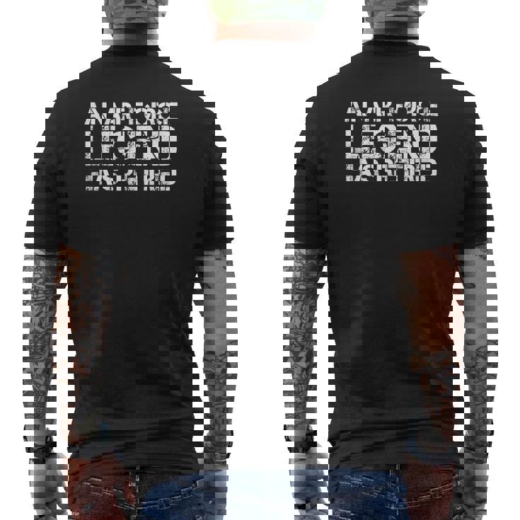 Air Force Legend Has Retired T Shirt For Retiring Air Force Air Force Legend Has Retired T Shirt For Retiring Air Force