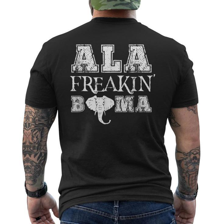 Ala Freakin Bama Alabama Men's T-shirt Back Print