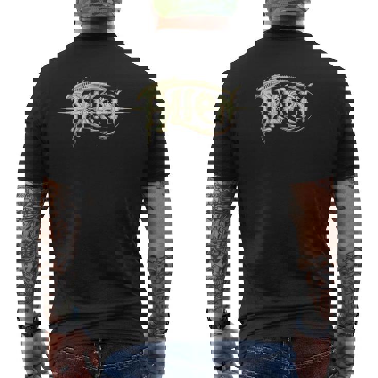 Alien Xenomorph Skeleton T-Shirt mit Rückendruck