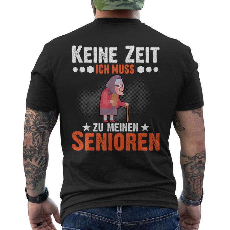 Altenpflegerin Pflegerin Krankenpfleger Pflege Alt Enpfleger T-Shirt mit Rückendruck