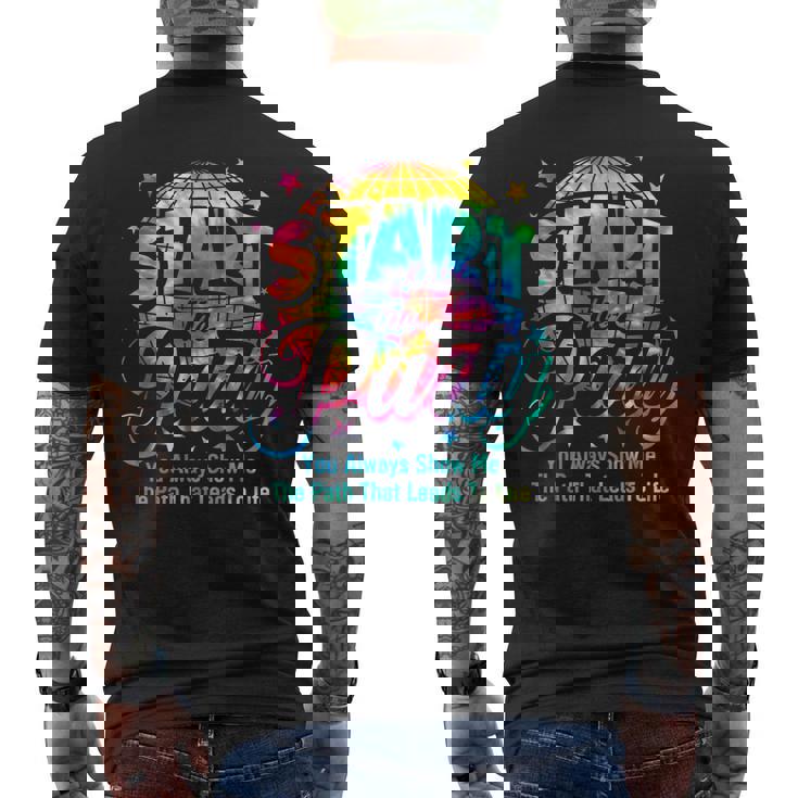 You Always Show Me The Path That Leads To Life Vbs 2024 Men's T-shirt Back Print