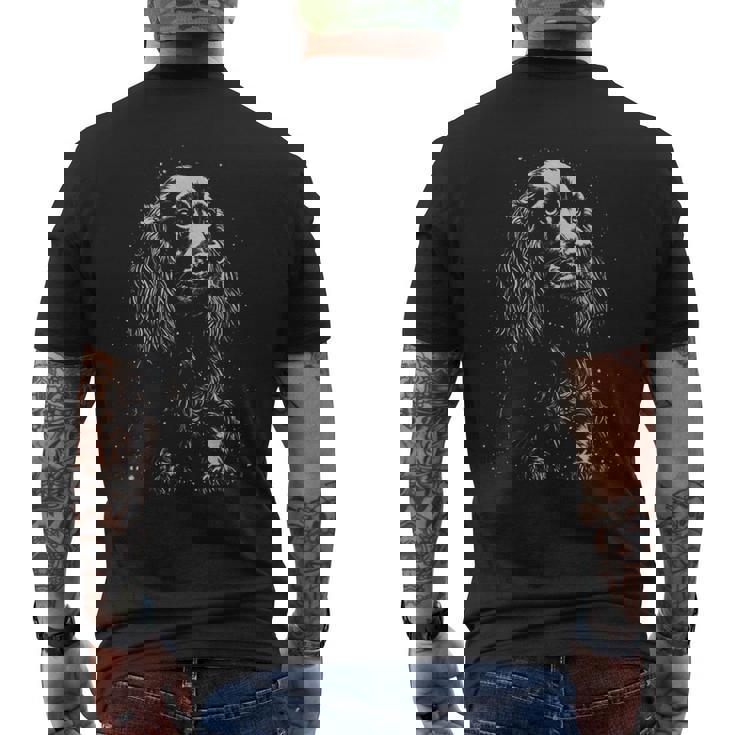 Amantes De Los Perros Cocker Spaniel Dueños De Perros Cocker Camiseta Hombre Estampado Espalda