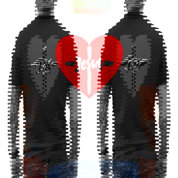 Amo A Jesús Amo A Jesús Camiseta Hombre Estampado Espalda
