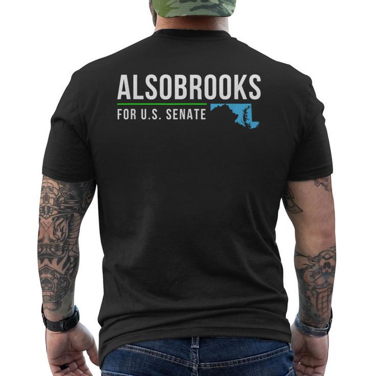 Angela Alsobrooks 2024 For Maryland Senator Men's T-shirt Back Print