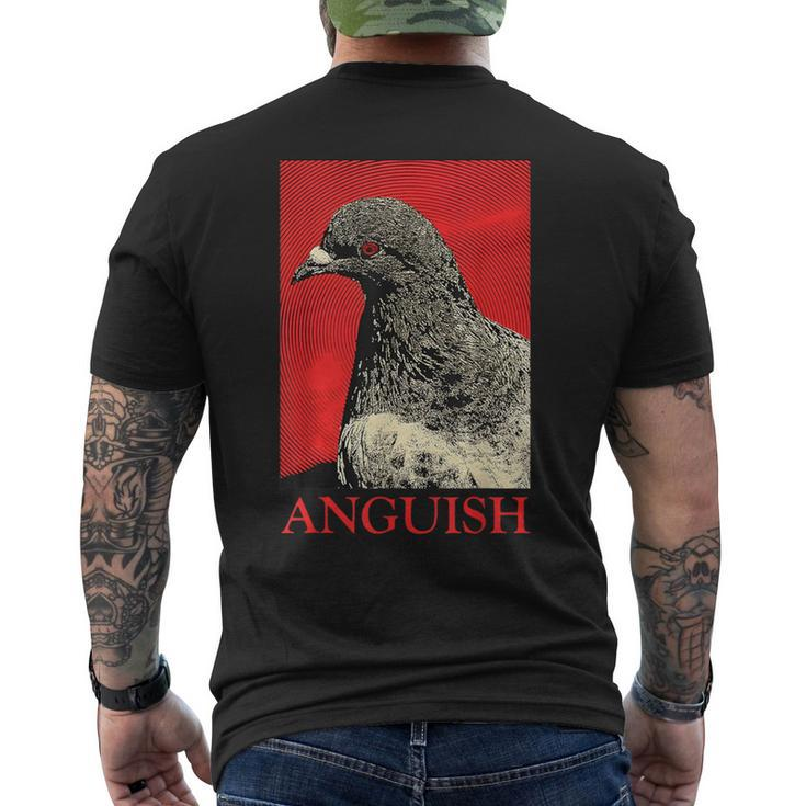 Anguish Pigeon Vintage Men's T-shirt Back Print