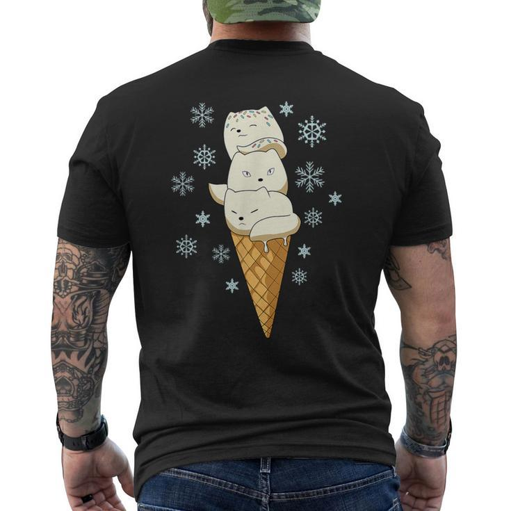 Arctic Fox Ice Cream Men's T-shirt Back Print