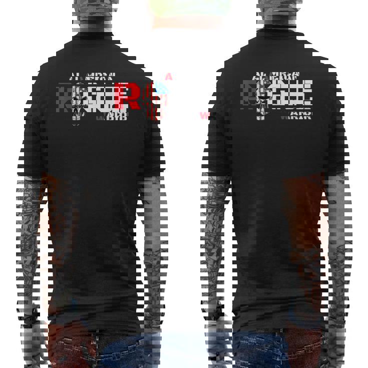Rogue T Shirt Armed Forces Tough Guy Soldier Warrior Gym T-Shirt
