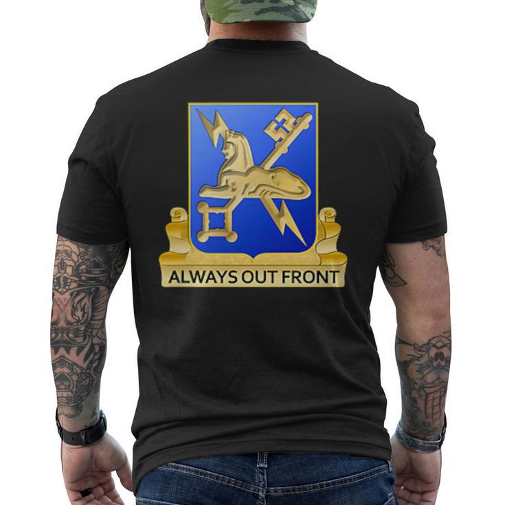 Army Military Intelligence Corps Regiment Insignia Men's T-shirt Back Print