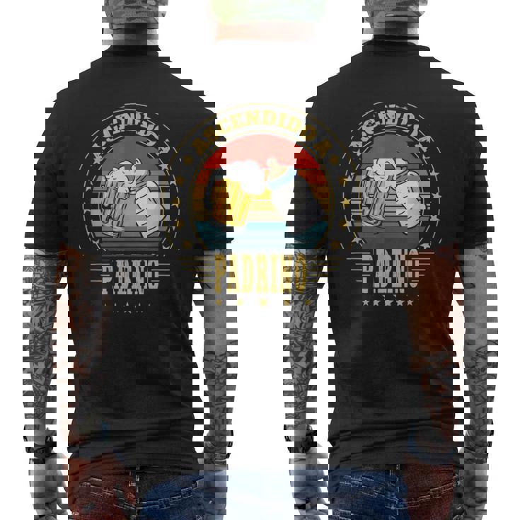 Ascendido A Padrino 2023 Anunciar Abuelos Primerizos Papa Camiseta Hombre Estampado Espalda