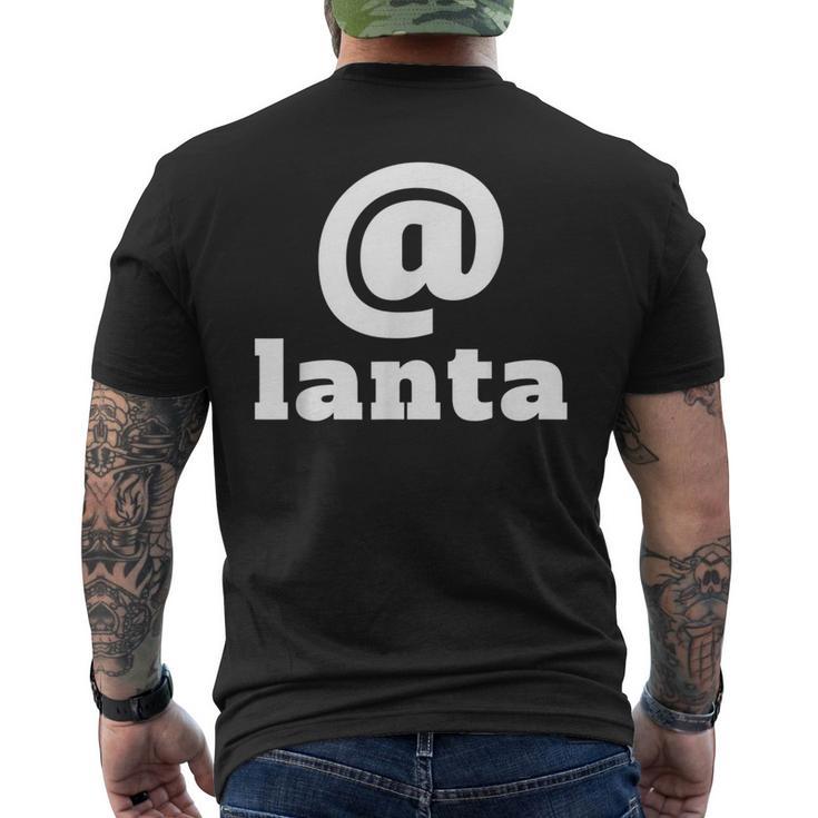 Atlanta Lanta Novelty Men's T-shirt Back Print