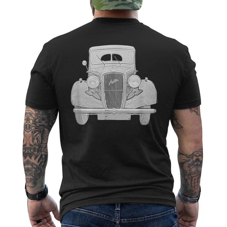 Austin Vintage British Car From The 1930S Men's T-shirt Back Print