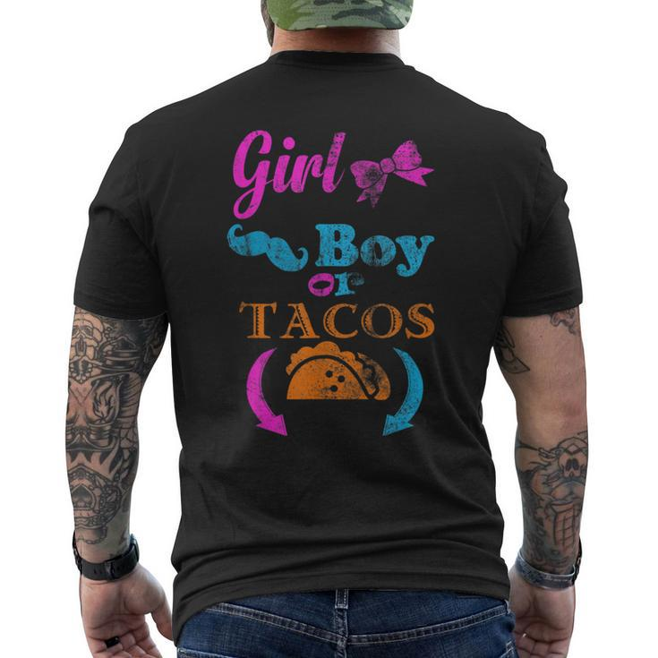 Baby Shower Cinco De Mayo Taco Pregnancy Men's T-shirt Back Print
