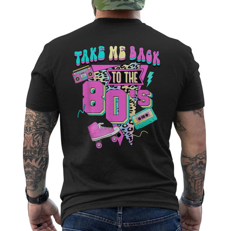 Take Me Back To The 80'S Gen X Baby Boomersvintage 1980'S Men's T-shirt Back Print