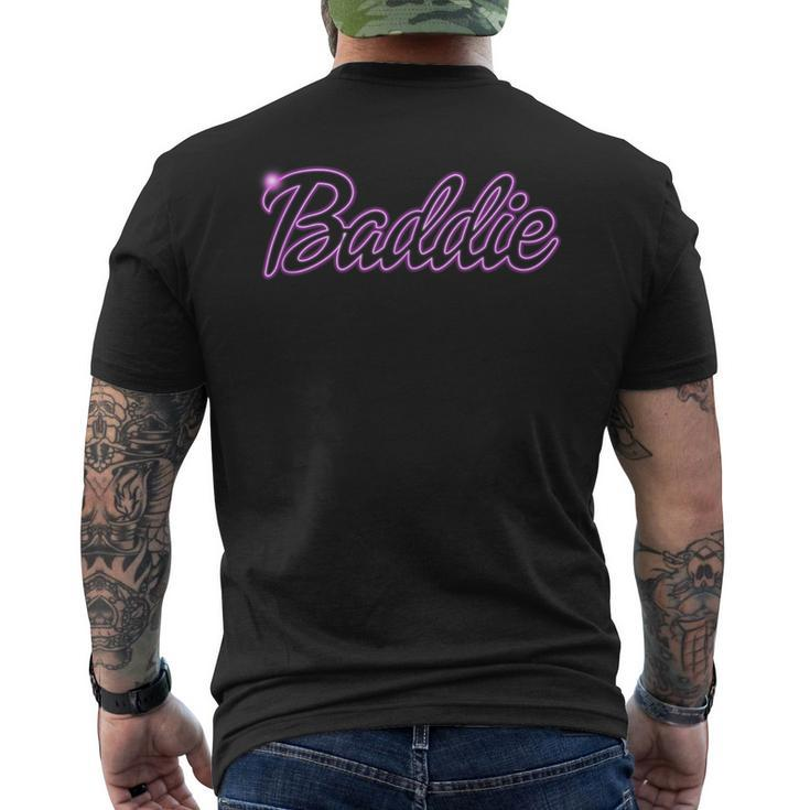 Baddie Baddy Baddie Baddie Girls Hot Girl Men's T-shirt Back Print