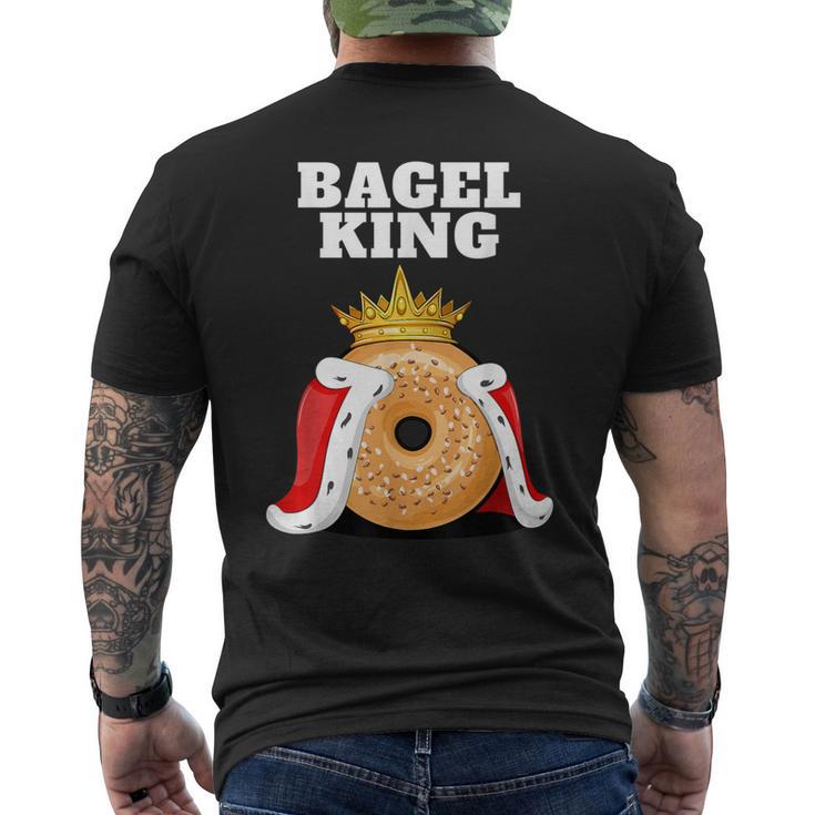 Bagel King Bagel Lover Cute Bagel T-Shirt mit Rückendruck