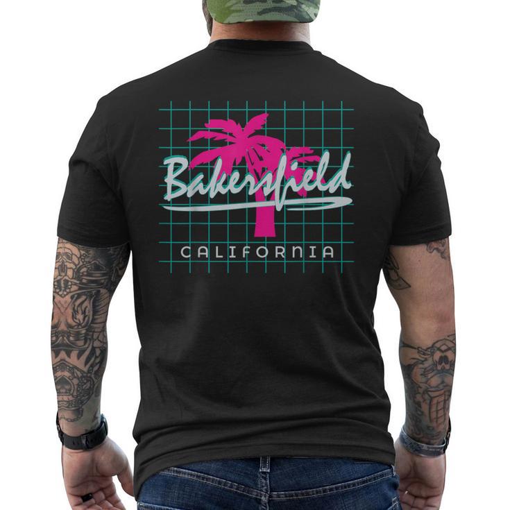 Bakersfield California T Vintage Ca Souvenir Men's T-shirt Back Print