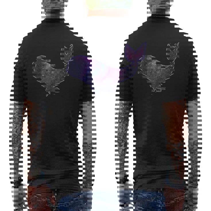 Ballena Espacial Fría Amante De Las Ballenas Del Espacio Pro Camiseta Hombre Estampado Espalda