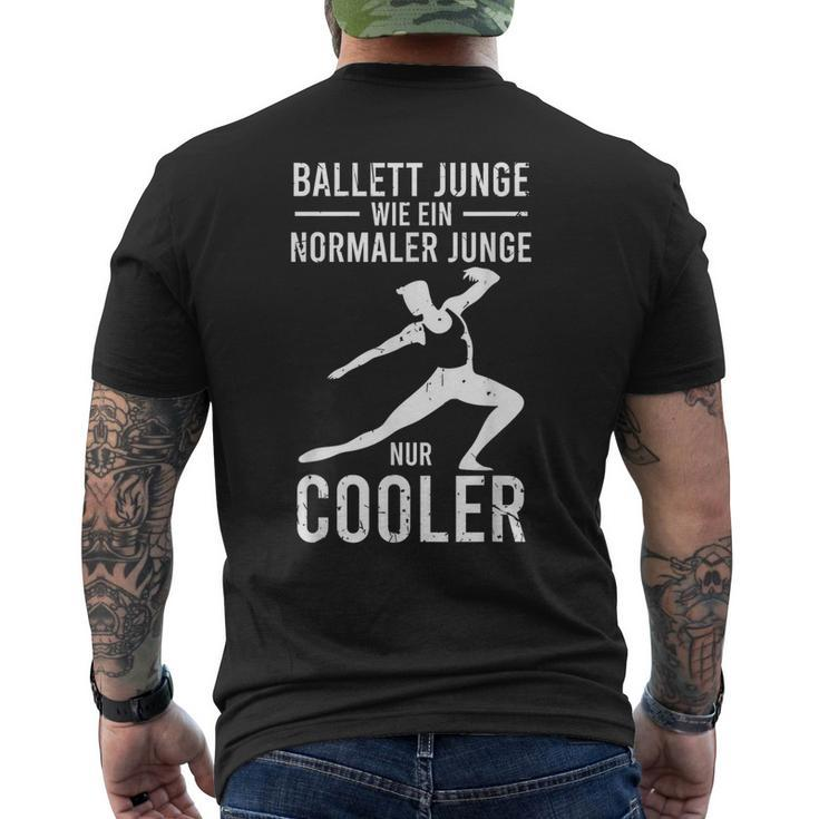 Ballet Boy's S T-Shirt mit Rückendruck