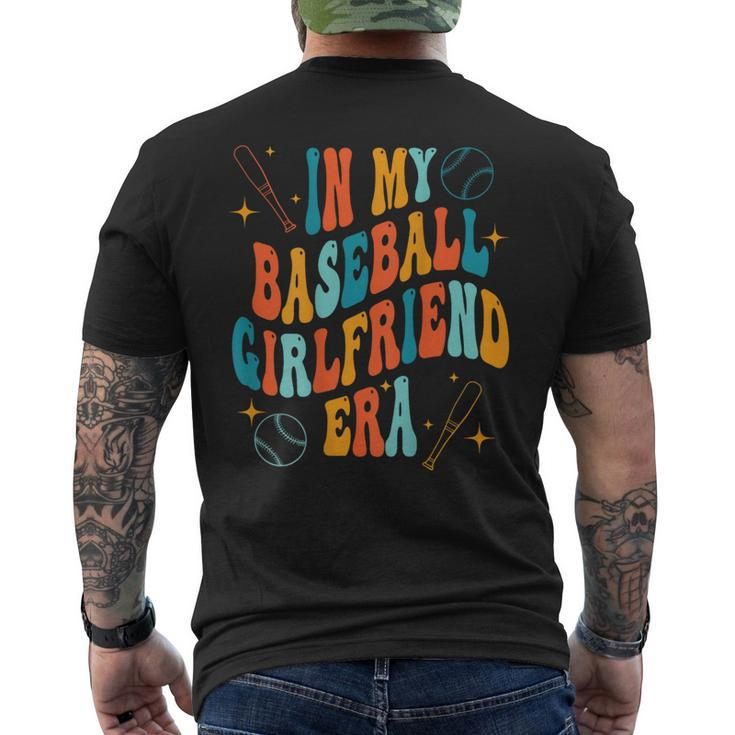 In My Baseball Girlfriend Era Baseball Girlfriend On Back Men's T-shirt Back Print