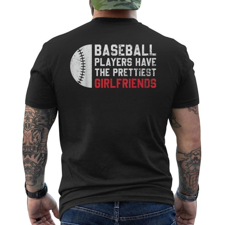 Baseball Players Have The Prettiest Girlfriends Men's T-shirt Back Print